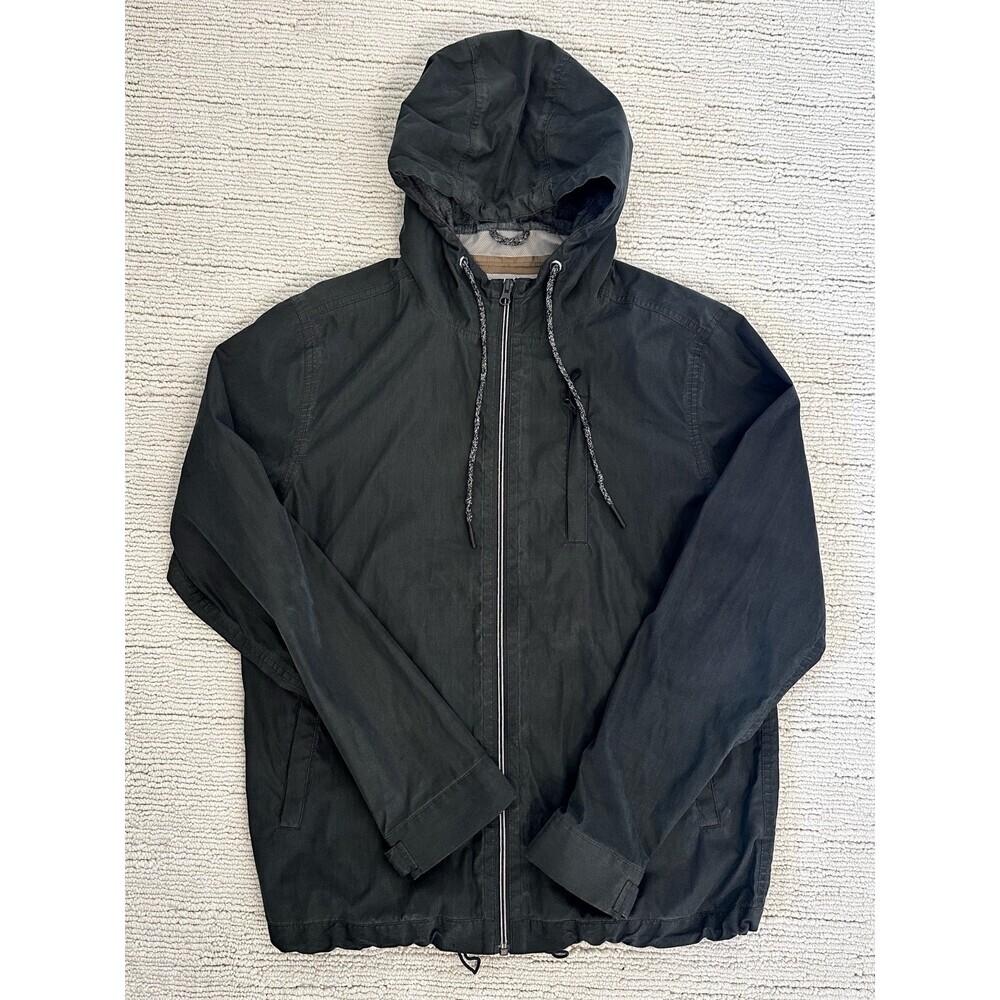 MARINE LAYER Alta Men’s M Gray Windbreaker Jacket Gorpcore Commuter Transitional